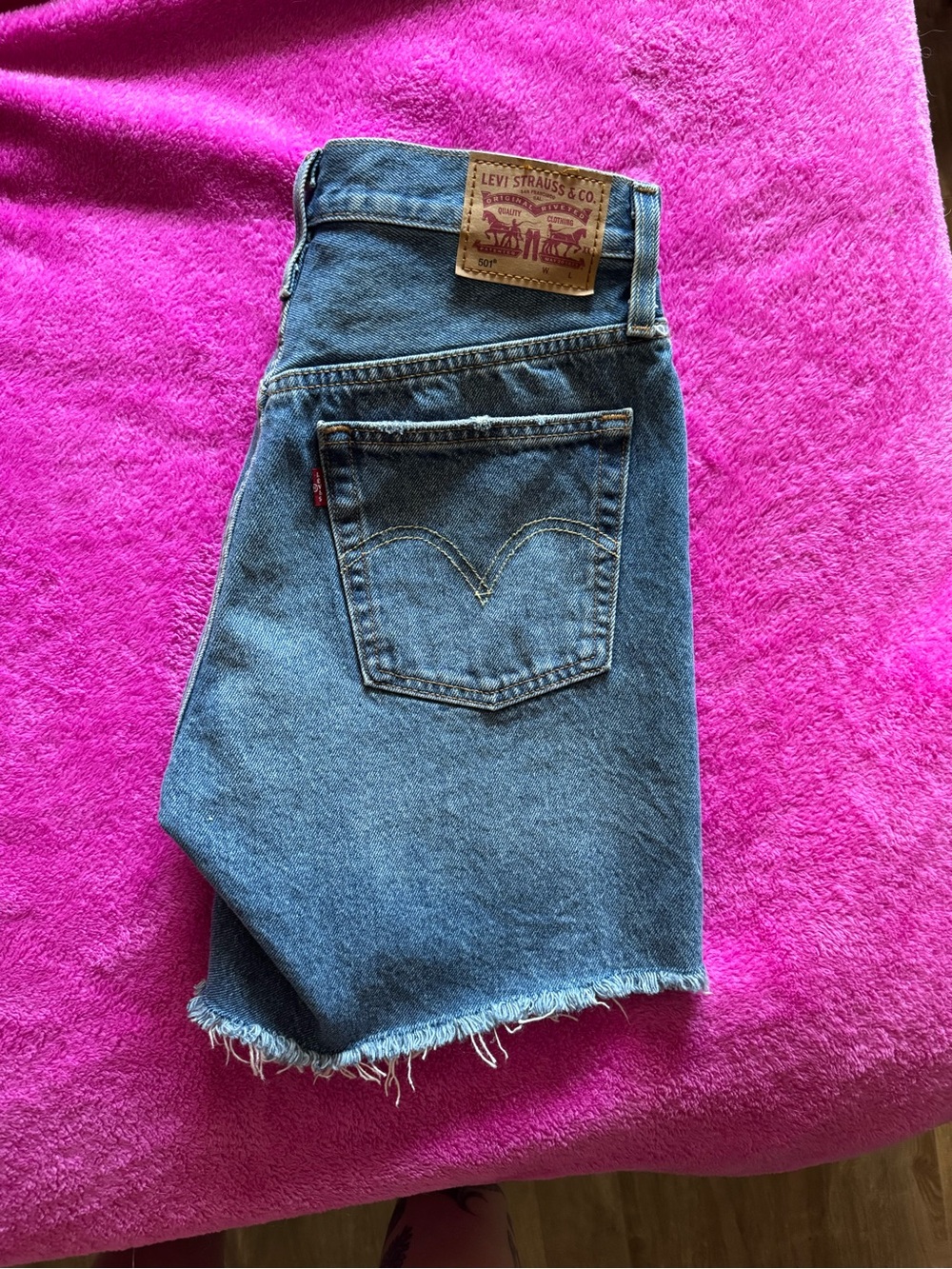 Levis dad short w27